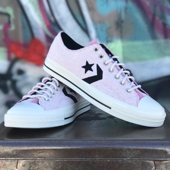 Mens Converse Reverse Terry Star Player Sneakers - Picture 9 of 11